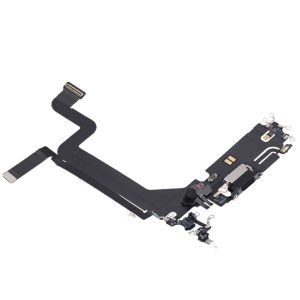 Flex de carga Iphone 14 Pro Max Generico Negro + Colocación Incluida
