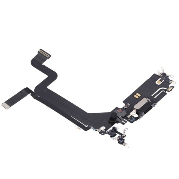 Flex de carga Iphone 14 Pro Max Generico Negro + Colocación Incluida