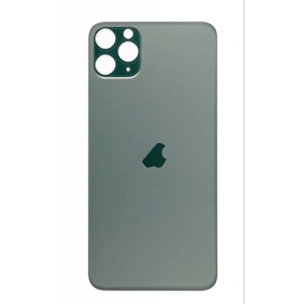 Tapa de Batería Apple iPhone 11PRO Max s/Lens Midnight Green NASAN + Colocación Incluida