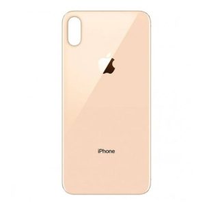 Tapa de Batería Apple iPhone Xs s/Lens Dorado + Colocación Incluida