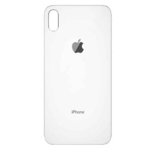 Tapa de Batería Apple iPhone Xs s/Lens Blanco + Colocación Incluida