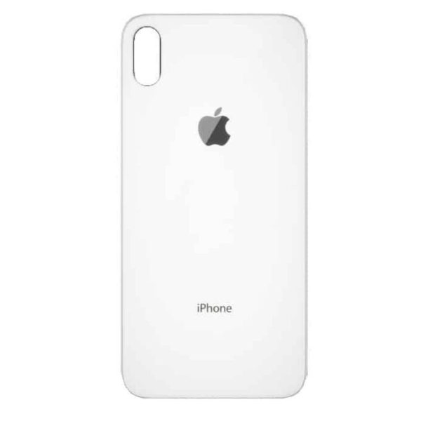 Tapa de Batería Apple iPhone Xs s/Lens Blanco + Colocación Incluida