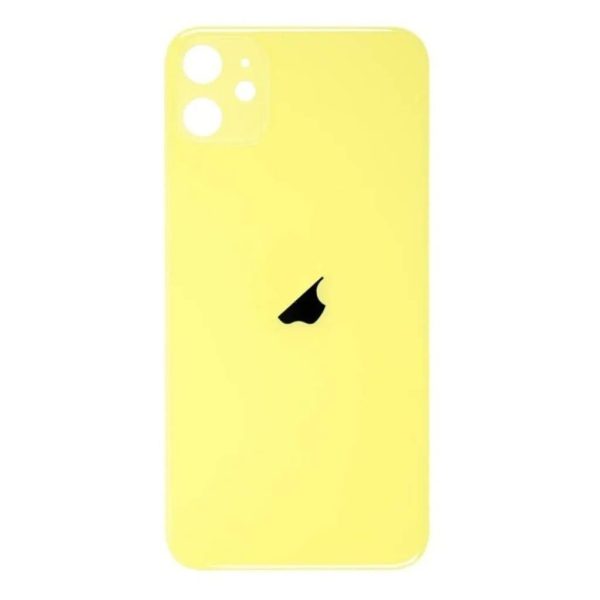 Tapa de Batería Apple iPhone 11 s/Lens Amarillo NASAN + Colocación Incluida