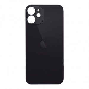 Tapa de Batería Apple iPhone 12 s/Lens Negro NASAN + Colocación Incluida