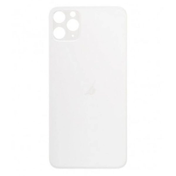 Tapa de Batería Apple iPhone 11PRO Max s/Lens Blanco + Colocación Incluida