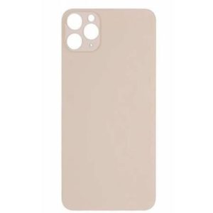 Tapa de Batería Apple iPhone 11PRO s/Lens Dorado + Colocación Incluida