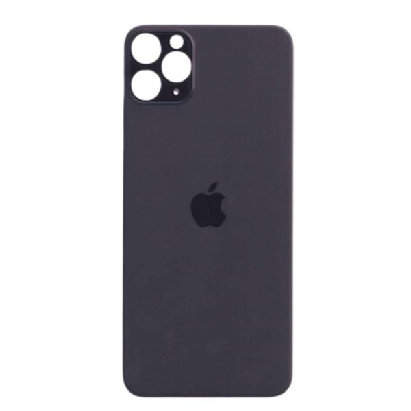 Tapa de Batería Apple iPhone 11PRO s/Lens Negro + Colocación Incluida