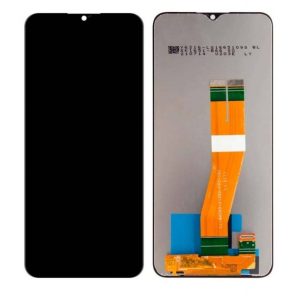 Pantalla Samsung A037F/A037M/A03s Comp. Negro 161mm OLED – Instalación Inc. + Vidrio Templado