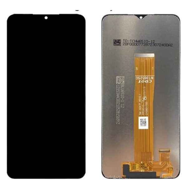 Pantalla Samsung A047/A04s 2022 Comp. Negro – Instalación Inc. + Vidrio Templado