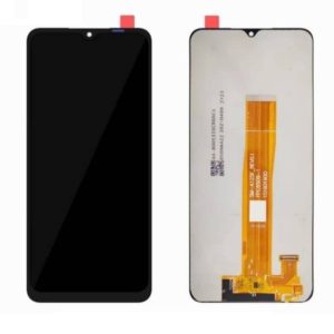 Pantalla Samsung A125/A127/A022 (A12/A02 4G 2020) Comp. Negro – Instalación Inc. + Vidrio Templado