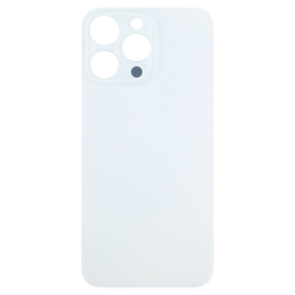 Tapa de Batería Apple iPhone 15 Pro s/Lens Blanco Titanio NASAN + Colocación Incluida