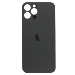 Tapa de Batería Apple iPhone 12 Pro Max s/Lens Negro+ Colocación Incluida
