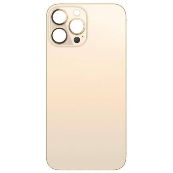 Tapa de Batería Apple iPhone 14 Pro s/Lens Dorado NASAN + Colocación Incluida