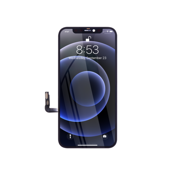 Display Apple iPhone12/12 Pro SIN IC Comp. Negro Gold Edition WUZIP Servicio de Colocación + Vidrio templado de regalo