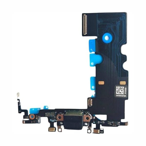 Flex de carga Iphone SE 2022 Generico Negro + Colocación Incluida