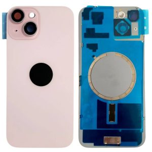 Tapa de Batería Apple iPhone 15 Plus c/Marco Rosado NASAN + Colocación Incluida
