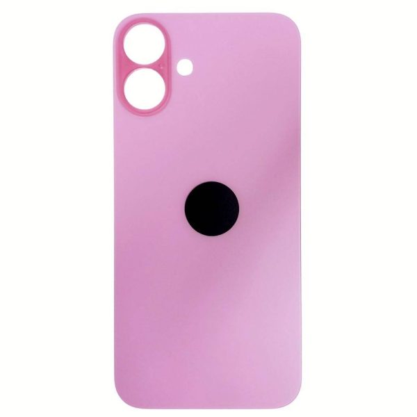 Tapa de Batería Apple iPhone 16 Plus s/Marco Rosado NASAN + Colocación Incluida