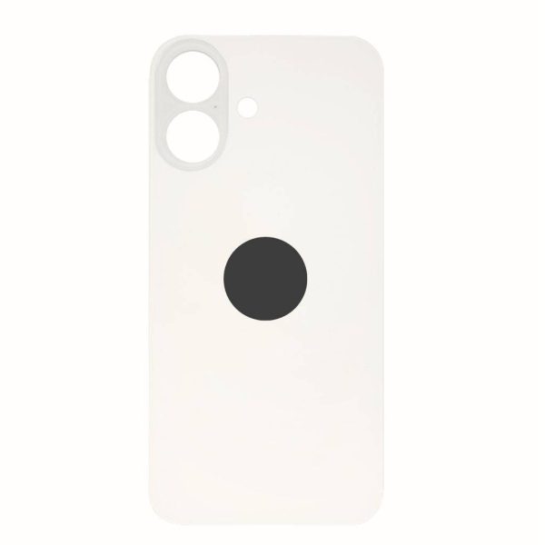 Tapa de Batería Apple iPhone 16 s/Marco Negro NASAN + Colocación Incluida