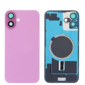 Tapa de Batería Apple iPhone 16 c/Marco Pink NASAN + Colocación Incluida