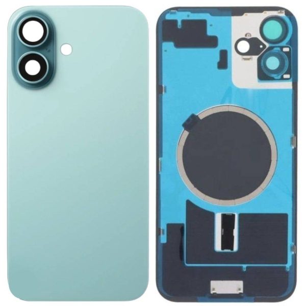 Tapa de Batería Apple iPhone 16 Plus c/Marco Verde NASAN + Colocación Incluida