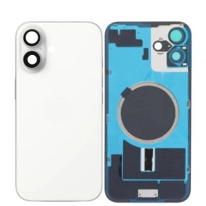 Tapa de Batería Apple iPhone 16 c/Marco Blanco NASAN + Colocación Incluida