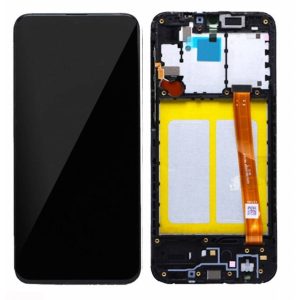 Pantalla Samsung A202/A20e Comp. c/Marco Negro (GH82-20186A) - Instalación Inc. + Vidrio Templado