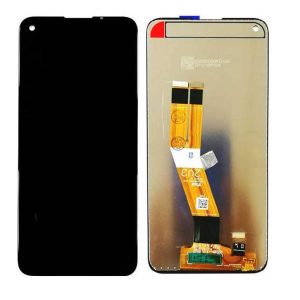 Pantalla Samsung A115U/A115A/A11 Comp. Negro (OLED) 159.5mm (USA Versión) – Instalación Inc. + Vidrio Templado