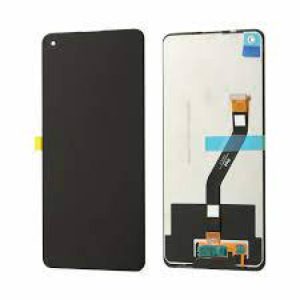 Pantalla Samsung A215/A21 Comp. Negro (OLED) - Instalación Inc. + Vidrio Templado
