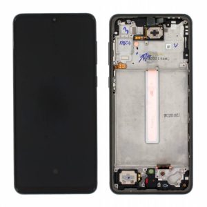 Pantalla Samsung A336/A33 5G Comp. c/Marco Negro (GH82-28143A/28144A) - Instalación Inc. + Vidrio Templado