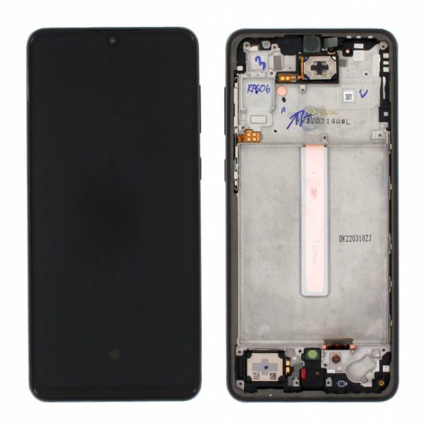 Pantalla Samsung A336/A33 5G Comp. c/Marco Negro (GH82-28143A/28144A) - Instalación Inc. + Vidrio Templado