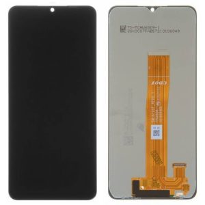 Pantalla Samsung Display Samsung A125/A125F/A125M/M127 (A12/M12 4G) Comp. Negro (GH82-24491A/24490A/2478A/24709A) – Instalación Inc. + Vidrio Templado