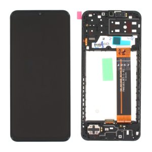 Pantalla Samsung A137/A13 2022 Comp. c/Marco Negro (GH82-29227A/29228A) – Instalación Inc. + Vidrio Templado