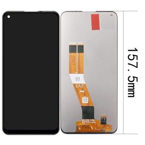 Pantalla Samsung A115F/A115M/A11 Comp. Negro (OLED) – Instalación Inc. + Vidrio Templado