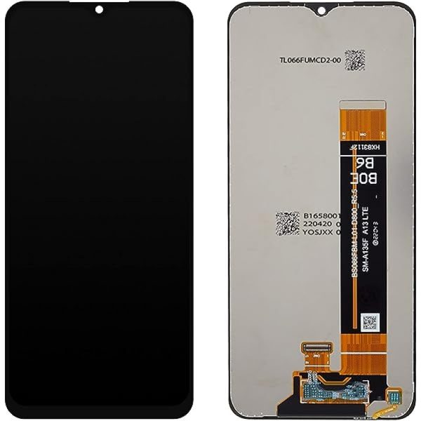 Pantalla Samsung A135F/M135/A13/M13 4G Comp. Negro OLED – Instalación Inc. + Vidrio Templado