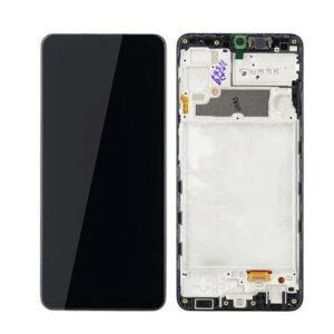 Pantalla Samsung A225/A22 4G Comp. c/Marco Negro (GH82-25944A/26047A) - Instalación Inc. + Vidrio Templado