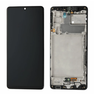 Pantalla Samsung A426/M426 A42/M425G 2020 Comp. C/Marco Negro (GH82-24376A/24375A)- Instalación Inc. + Vidrio Templado