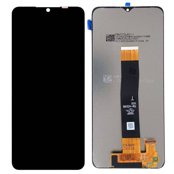 Pantalla Samsung A326B/326U/A125/M127 A32 5G/ A12 / M12 2021 Comp. Negro (GH82-25453A) - Instalación Inc. + Vidrio Templado
