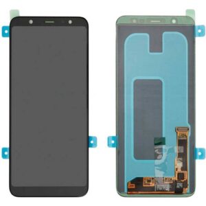 Pantalla Samsung A605/A6 Plus Comp. Negro (OLED) - Instalación Inc. + Vidrio Templado