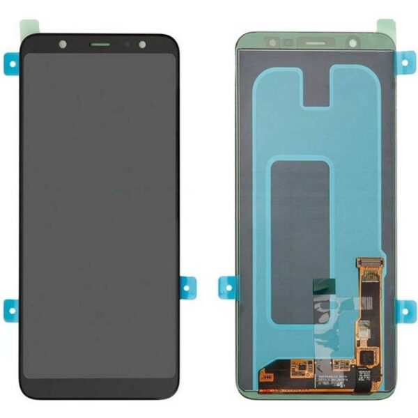 Pantalla Samsung A605/A6 Plus Comp. Negro (OLED) - Instalación Inc. + Vidrio Templado