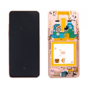 Pantalla Samsung A805/A80 Comp. c/Marco Dorado (GH82-20348C) - Instalación Inc. + Vidrio Templado