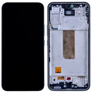 Pantalla Samsung A546/A54 Comp. c/Marco Negro OLED - Instalación Inc. + Vidrio Templado