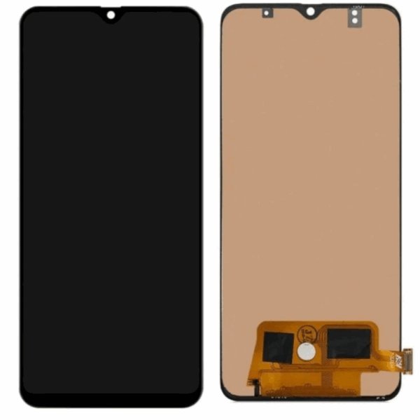 Pantalla Samsung A705/A70 Comp. Negro (Incell Grande) - Instalación Inc. + Vidrio Templado